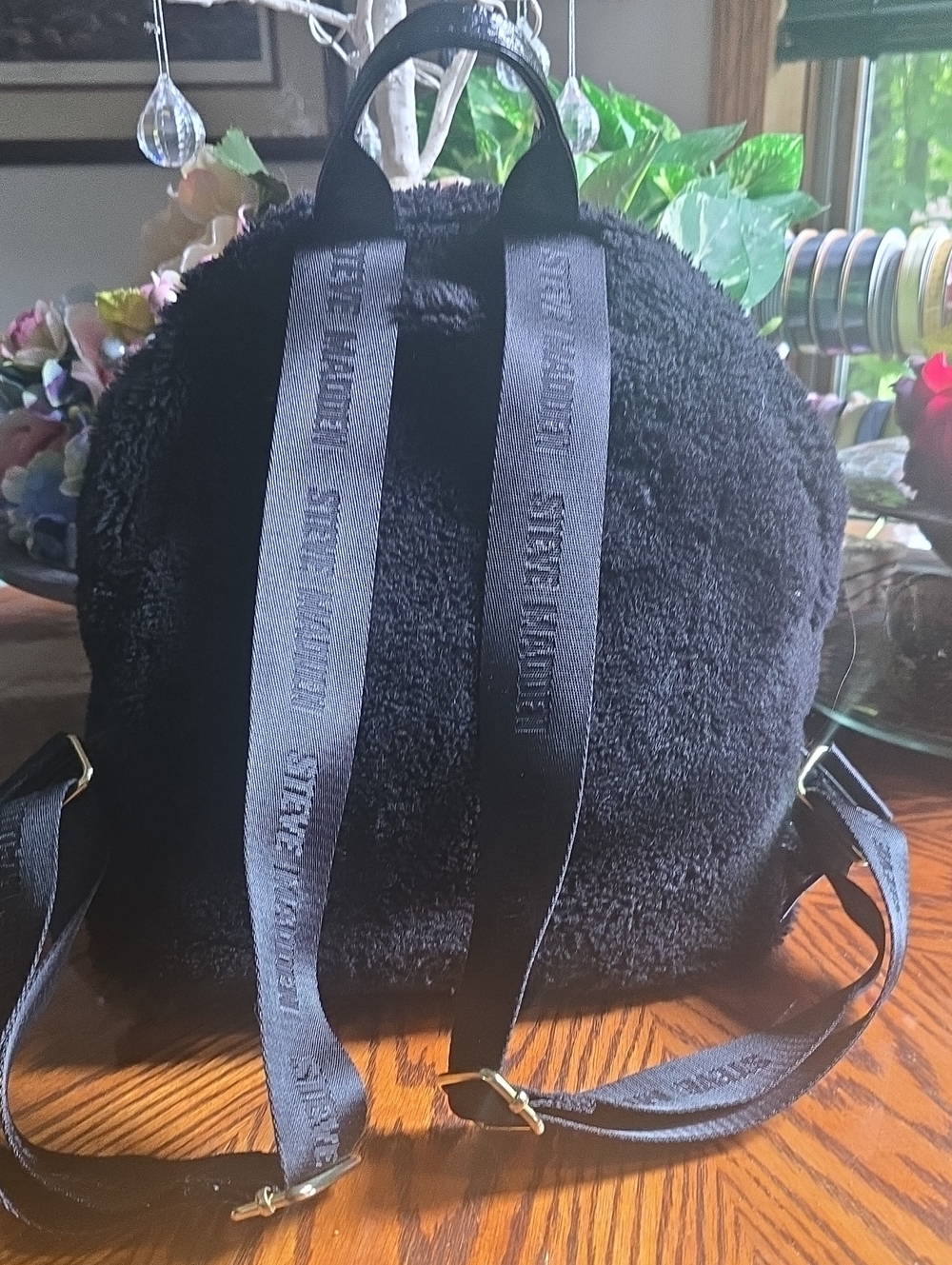Steve Madden Fuzzy Backpack - Picture 2 of 12